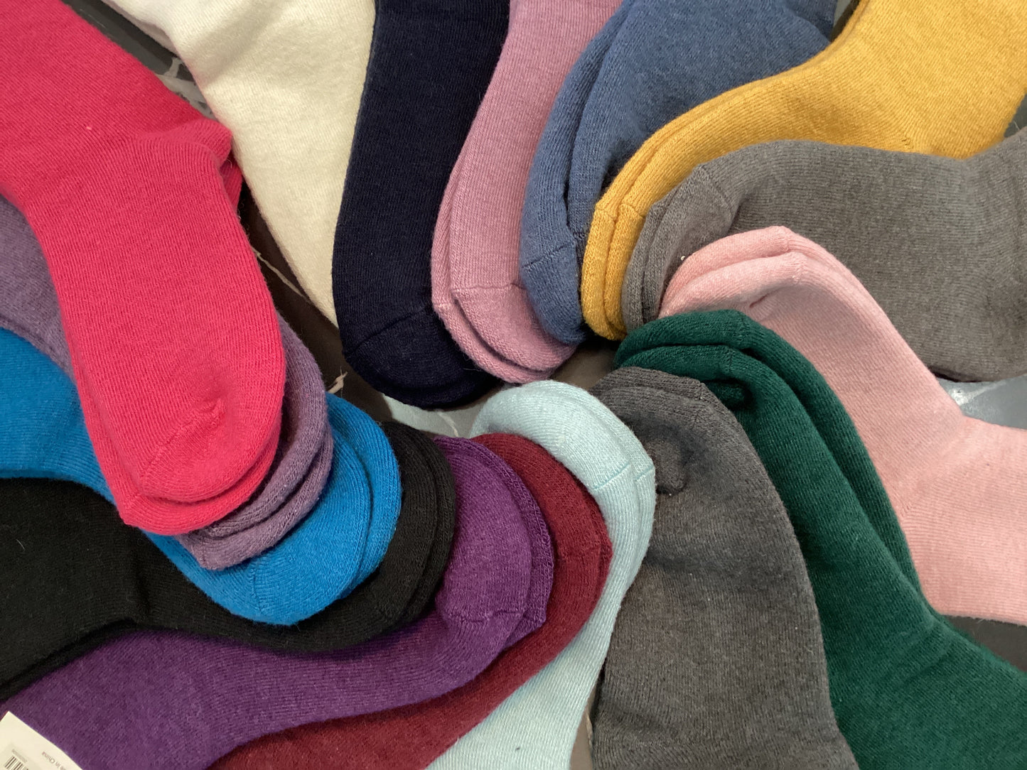 Blue sky merino wool socks