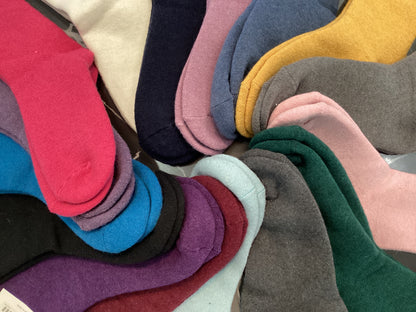 Blue sky merino wool socks