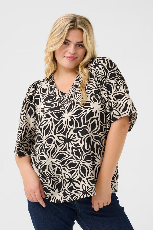 Kaffe Chaliah Flared Blouse