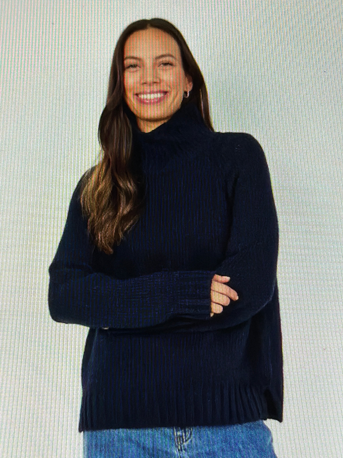 Soya Concept Halime Navy Sweater