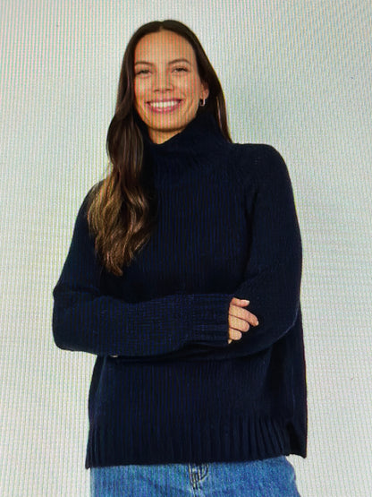 Soya Concept Halime Navy Sweater