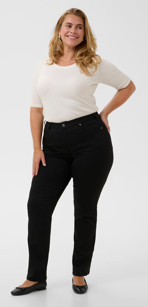 Kaffe Dina Straight Full Length Jeans