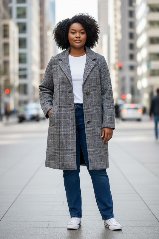 Kaffe Vianna Checked Jacket