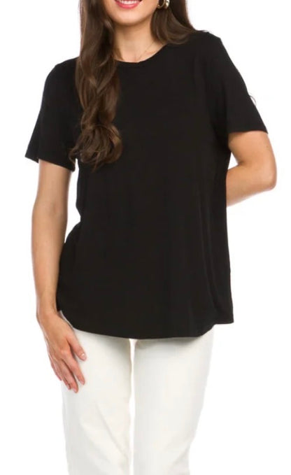 Papillon Bamboo Black T-shirt