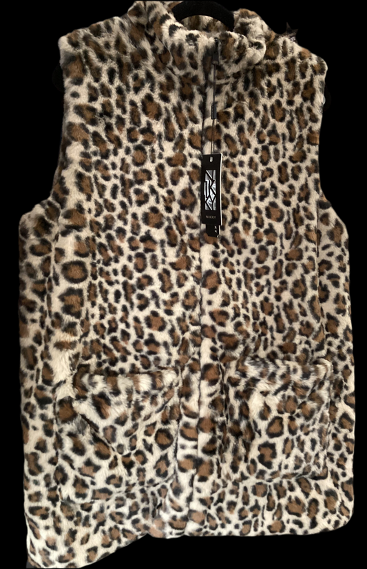 Miss Nikky Faux Fur Reversible Vest