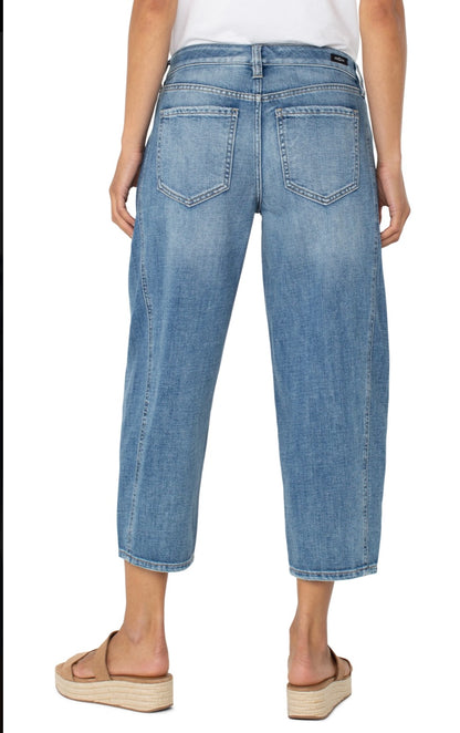 Liverpool Barrel Jean Crop