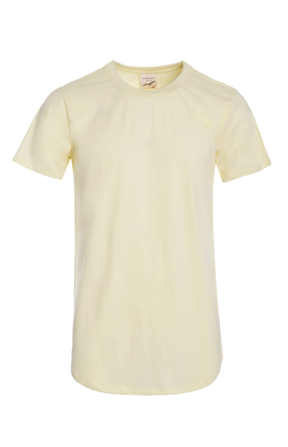 Hawks Bay - Men's Hem Curve Premium Cotton Crew Neck T-Shirt