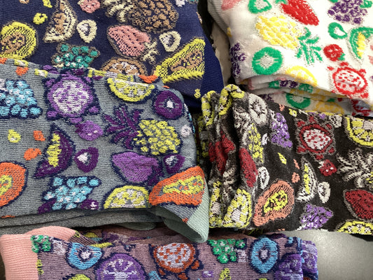 Fruit Socks with loose tops