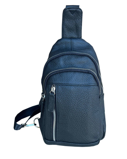 Roma Leather Sling bag with adjustable shoulder strap