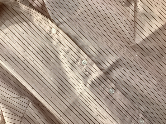 Kaffe Victa Shirt lotus stripe bling top