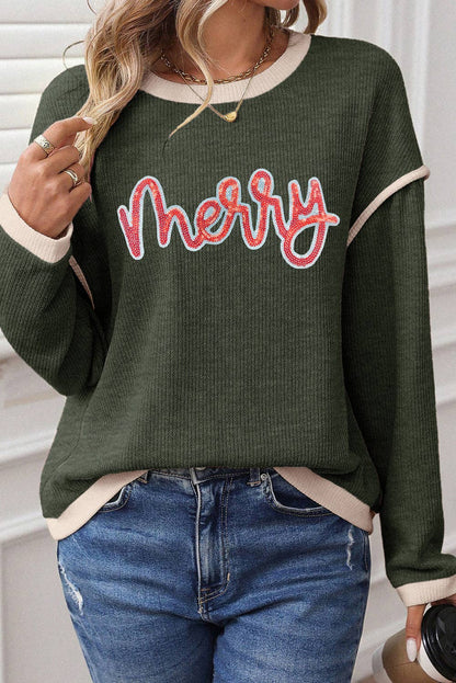 Merry Knitted Long Sleeve Top