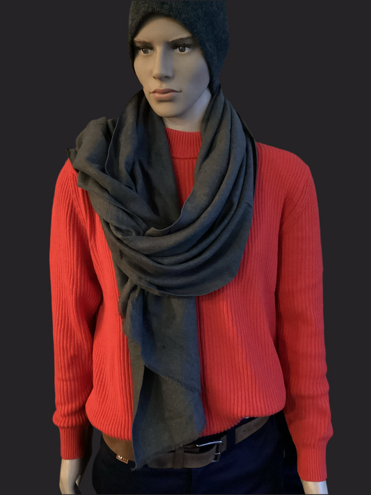 Tomodachi Cotton Ribbed Mock Sweater
