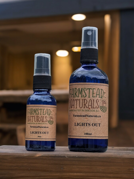 Lights Out - Essential oil Spray - Farmstead Naturals