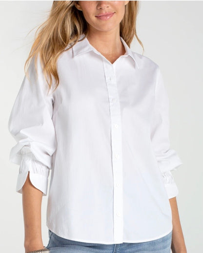 Liverpool White Boyfriend Shirt