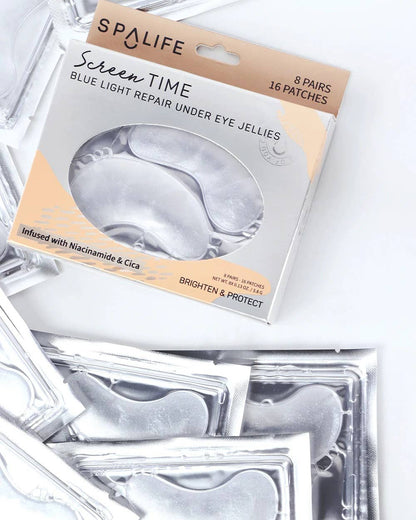 Spalife Screen Time Blue Light Repair Under Eye Masks - 8 Pairs