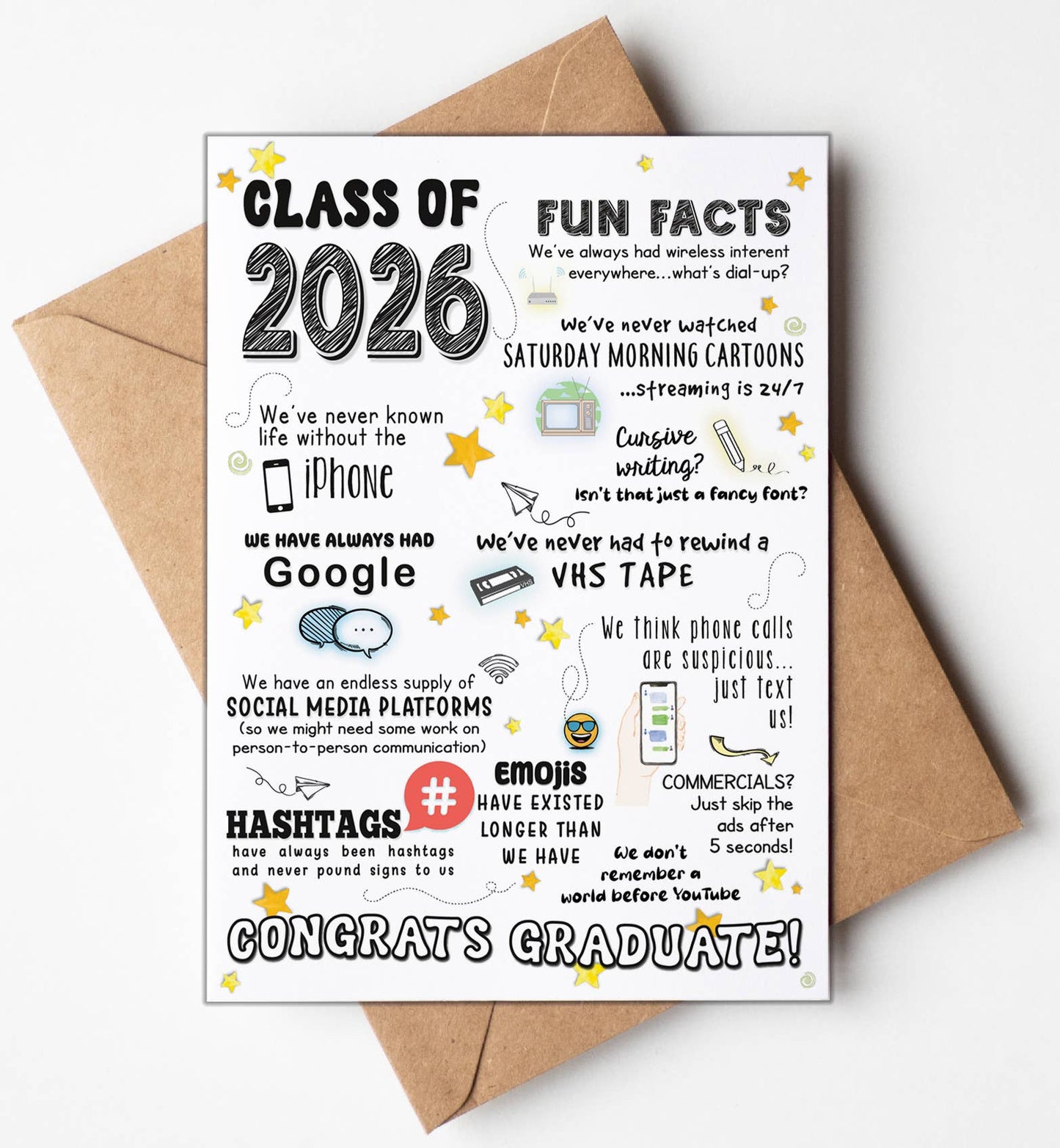 Greeting Cards Funny, Graduation Cards for Him or Her | 2026