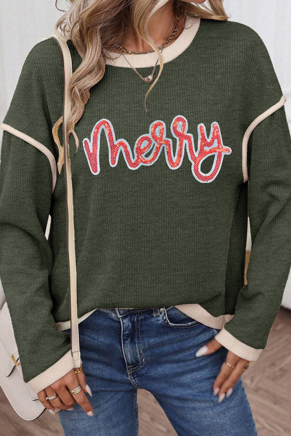 Merry Knitted Long Sleeve Top