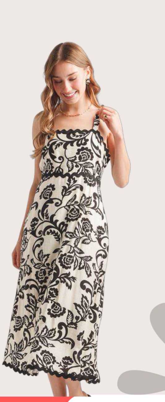 Papillon Abstract lined Sleeveless dress