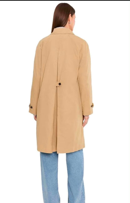 Liverpool Raglan Coat with Pleat Back