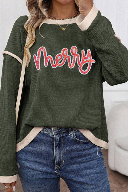 Merry Knitted Long Sleeve Top