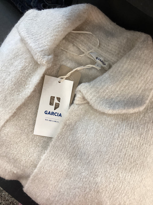 Garcia long cream cardigan
