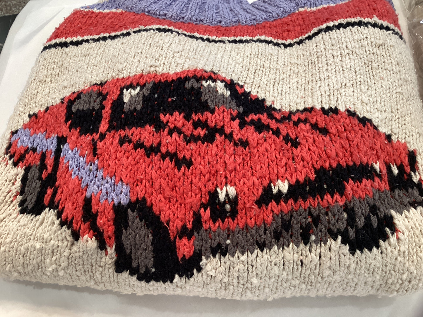 FP lounge race car sweater