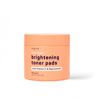 Spalife Love + light Brightening Toner Pads - 60 count