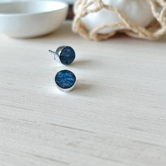 EB Mindy Stud earrings labradorite