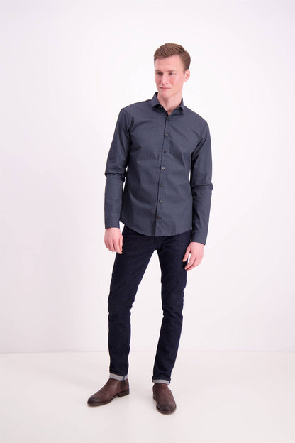 Lindbergh Ditsy Print Shirt L/S Style: 30-22036US