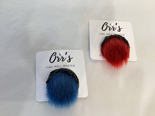 Orr’s Time Well Wasted Studio seal skin brooch