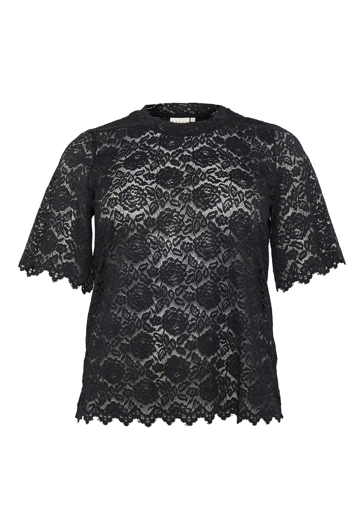 Kaffe Jaida lace top black