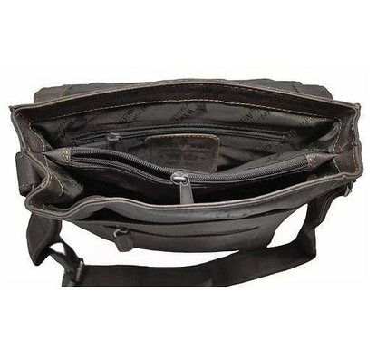 Green wood Leather Shoulder Bag Torquay - GW836