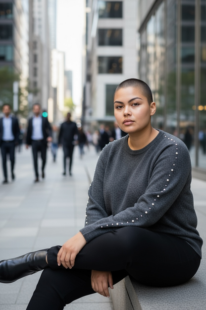 Kaffe Letty Pullover grey