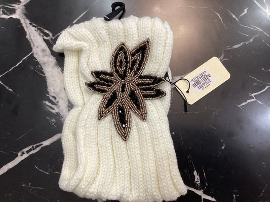 Head band Chenille Knit pointsetta
