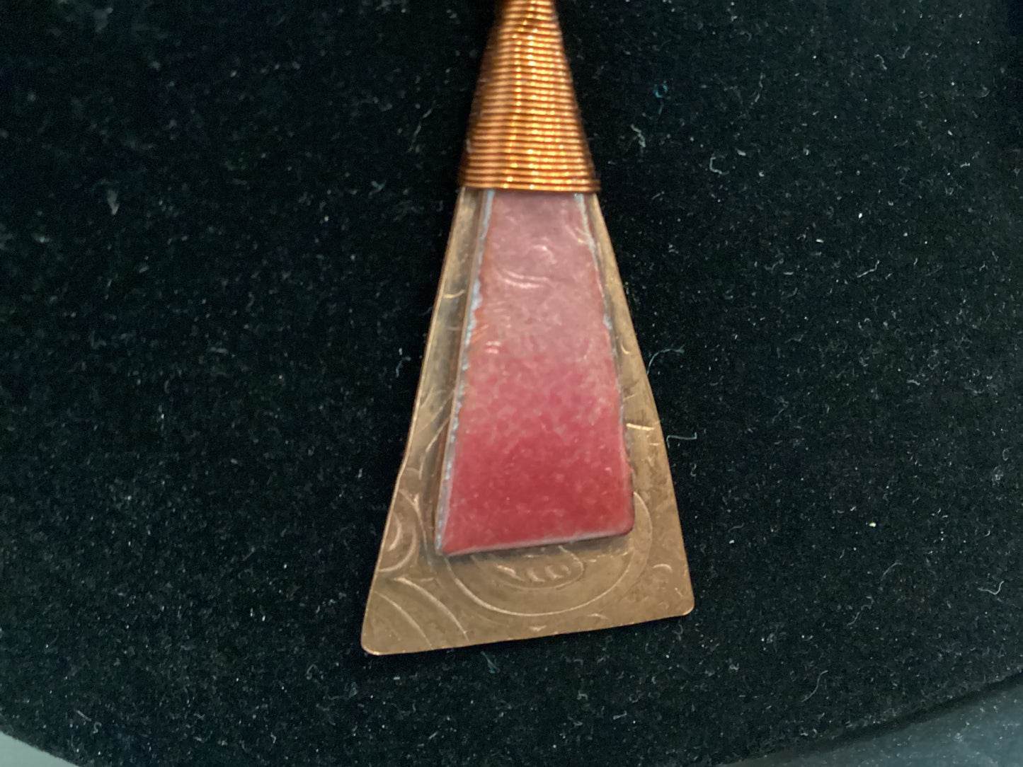 Natalie jewellery Pendant double triangle