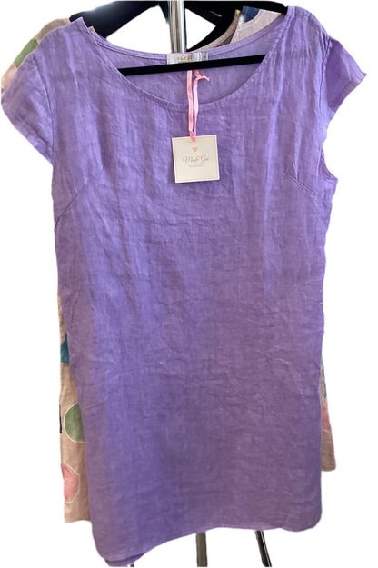 Me & Gee Linen Dress