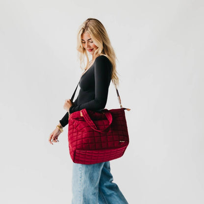 Pretty simple Day Dreamer Quilted Tote Bag