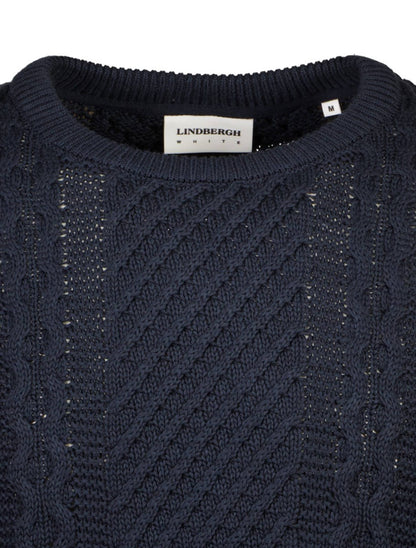 Lindbergh Cable Knit sweater Style: 30-80084