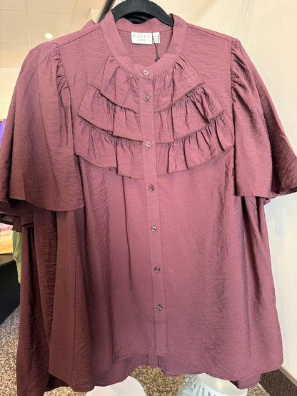 KC Nicola Ruffle SS Top