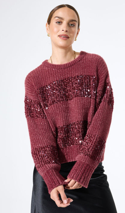 Garcia sequence wine sweater