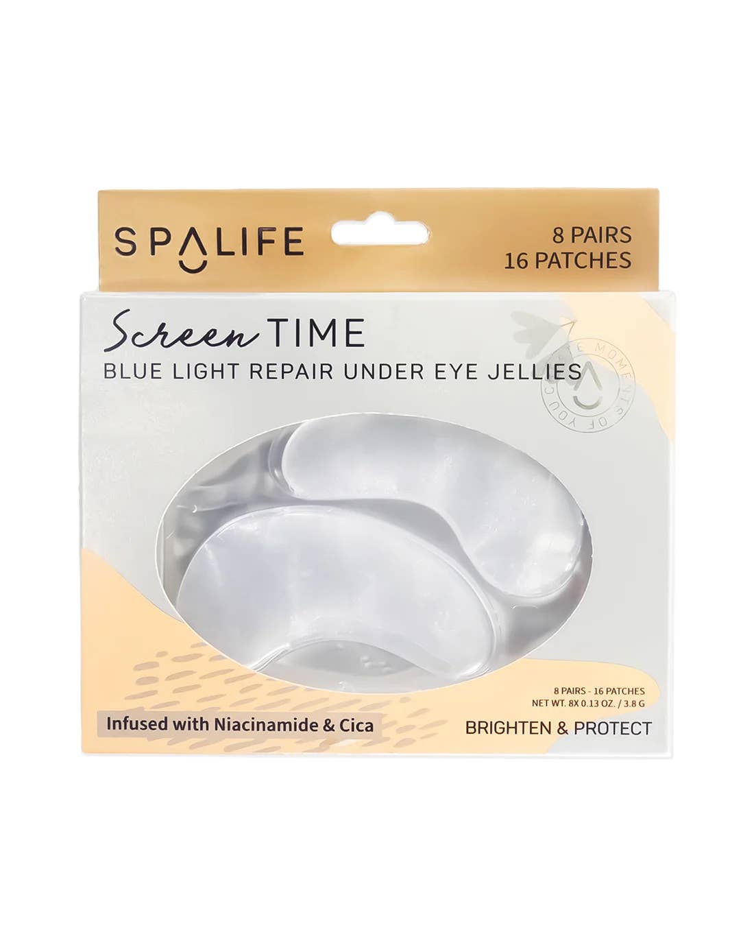 Spalife Screen Time Blue Light Repair Under Eye Masks - 8 Pairs