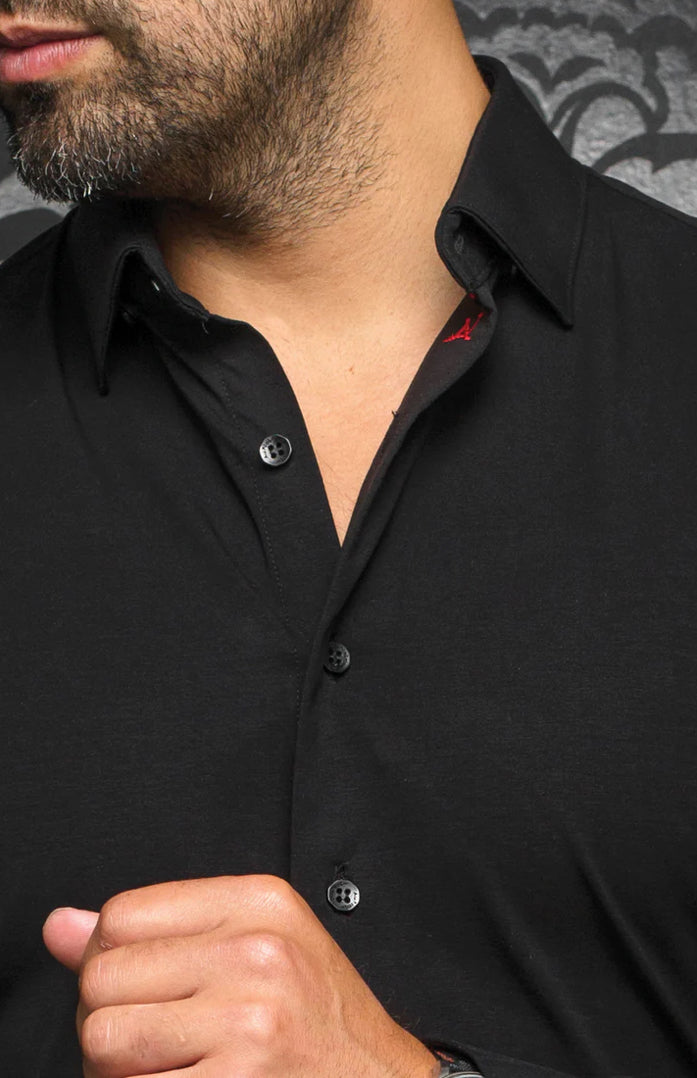 Au Noir Alexander Dress Shirt black