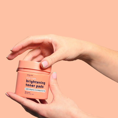 Spalife Love + light Brightening Toner Pads - 60 count