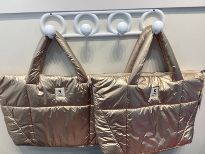 Garcia Gold Puff Bag