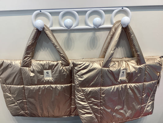 Garcia Gold Puff Bag