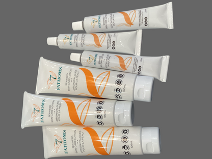 7 Fathom seaweed skin care lotion