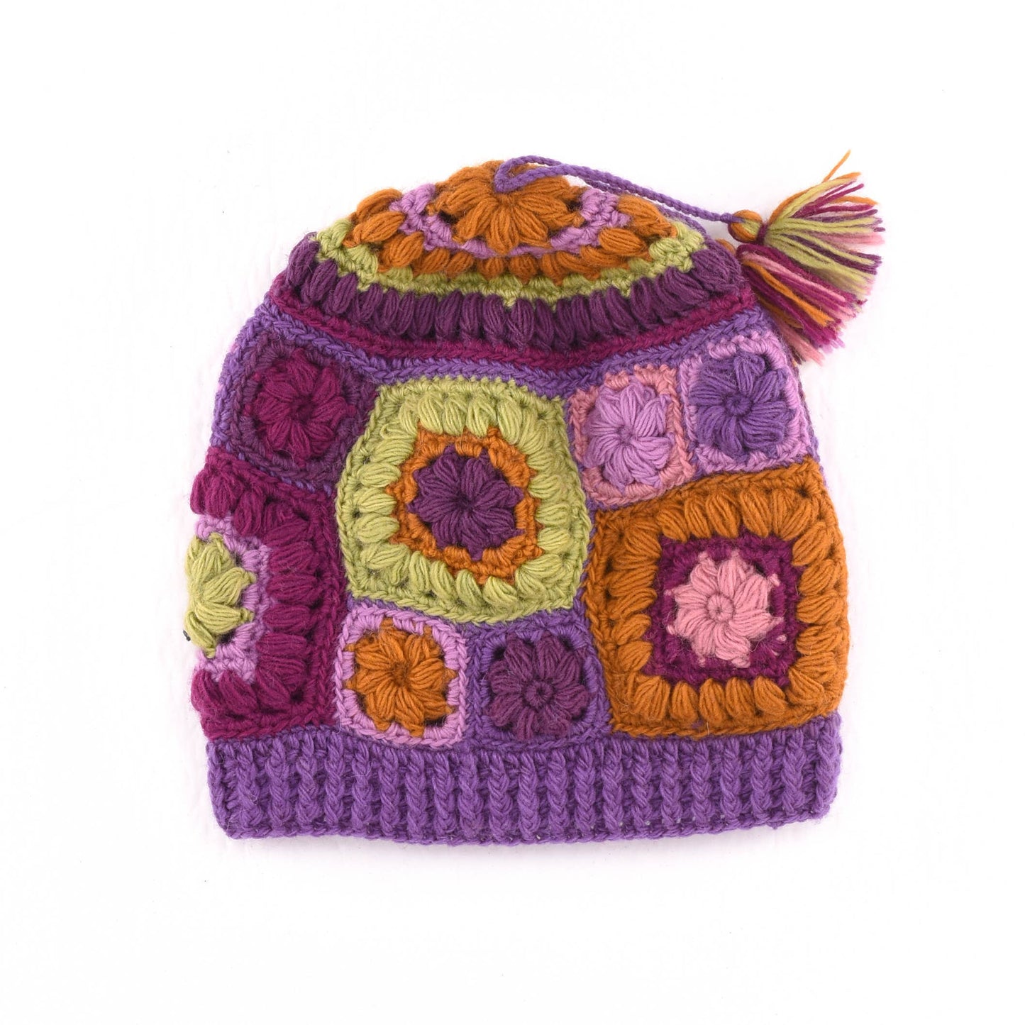 Lost Horizon Aria - Wool Crochet Slouch Hat