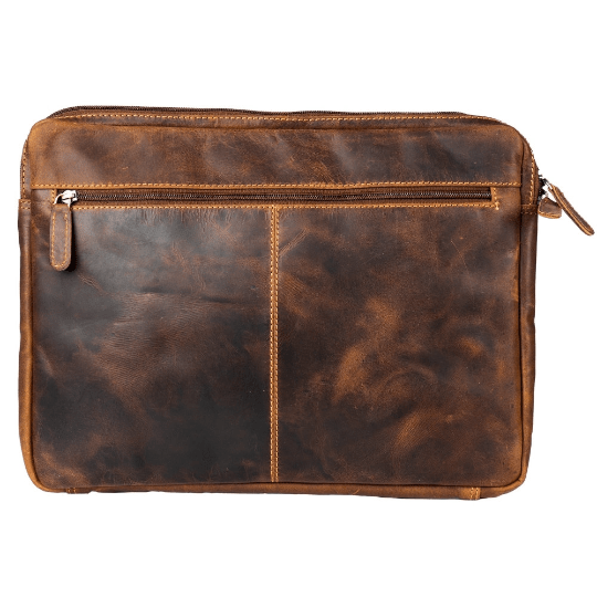 Green Wood Leather Laptop Cases/Sleeve - MacBook Pro/Air sleeve