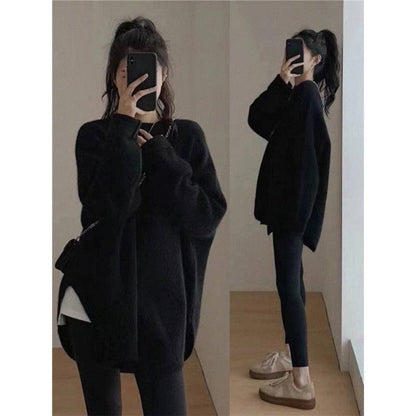 Casual Sweater Long Sleeve Crewneck