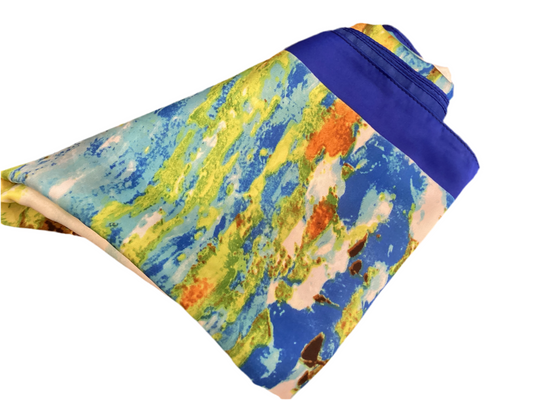 Silk feel scarf